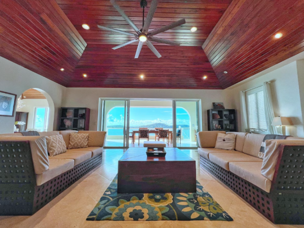 St. Thomas 7 Bedroom Vacation Villa with Amazing Ocean Views